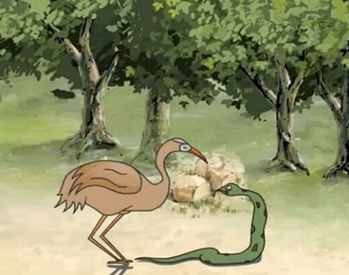 【古代寓言故事】299鸩鸟和毒蛇