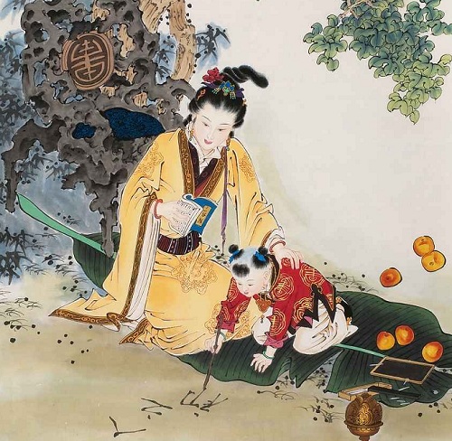 印光法师谈家教|教女比教子关系更大