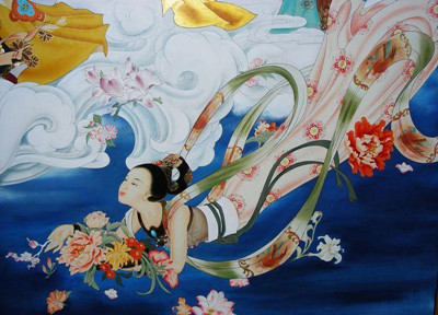 <em>神话故事:天女散花</em>_中国少年国学院_未来网